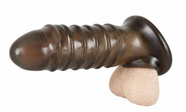 Flexibele Penis Sleeve met ribbels