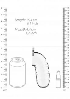 Model 17 - 14,0 cm - Peniskooi met silicone sound