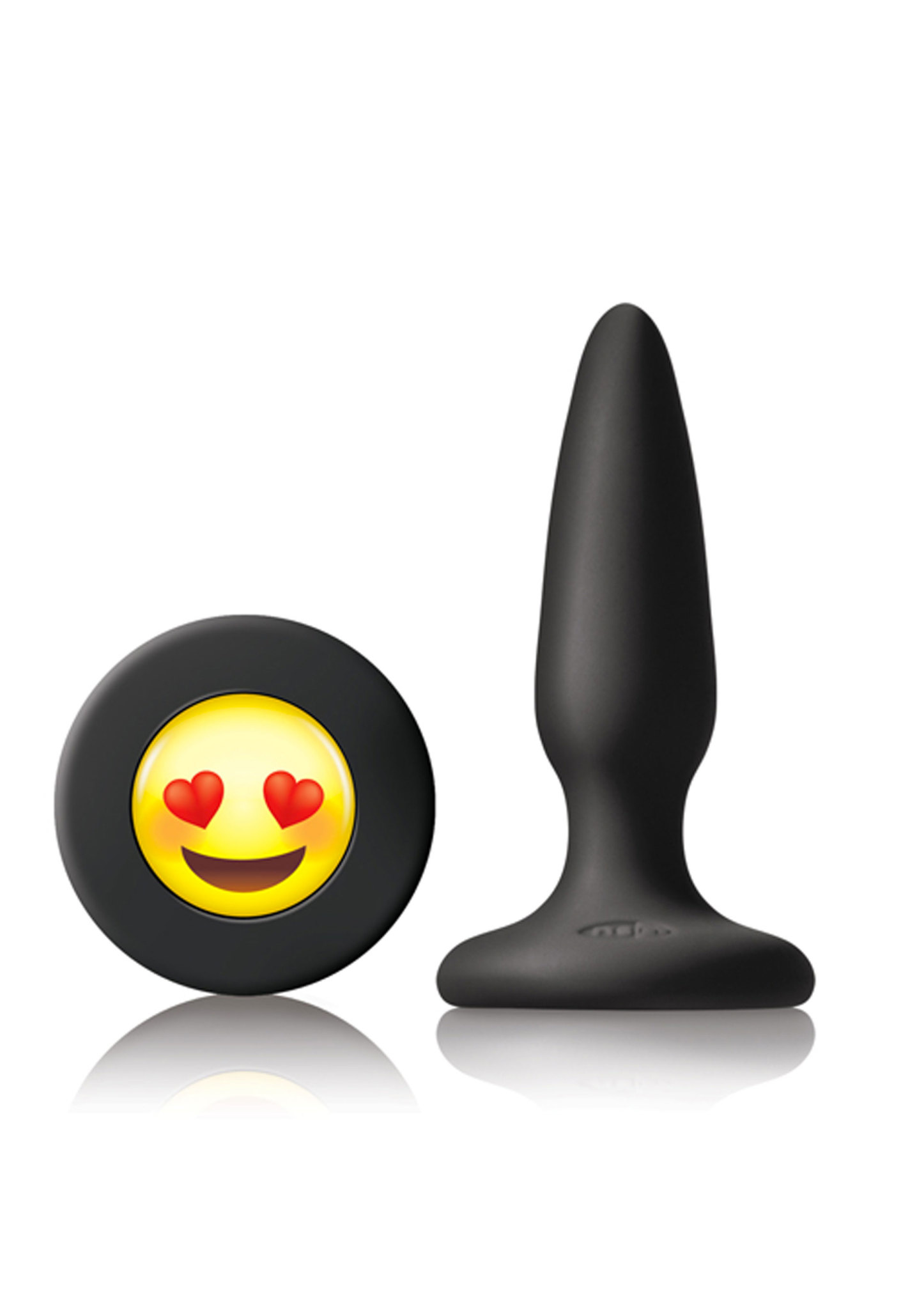Image of Mojis #ILY Mini - I Love You Emoji Buttplug Zwart 