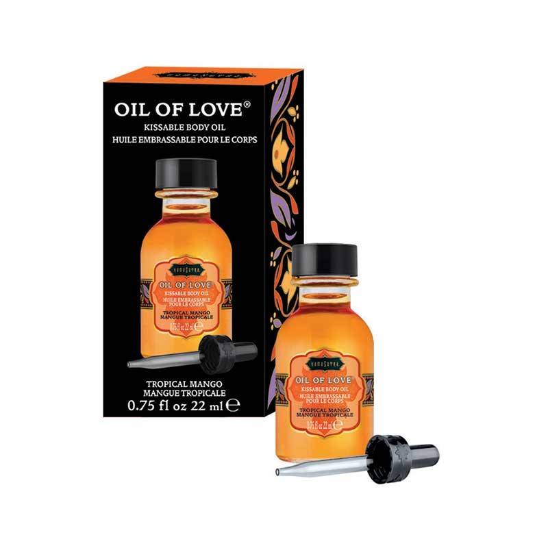 KamaSutra Oil of Love - Kissable Foreplay Oil 22 ml Tropical Mango