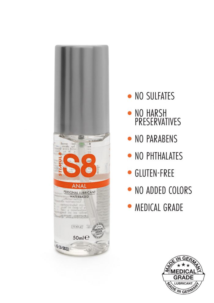 S8 Anal Lubricant