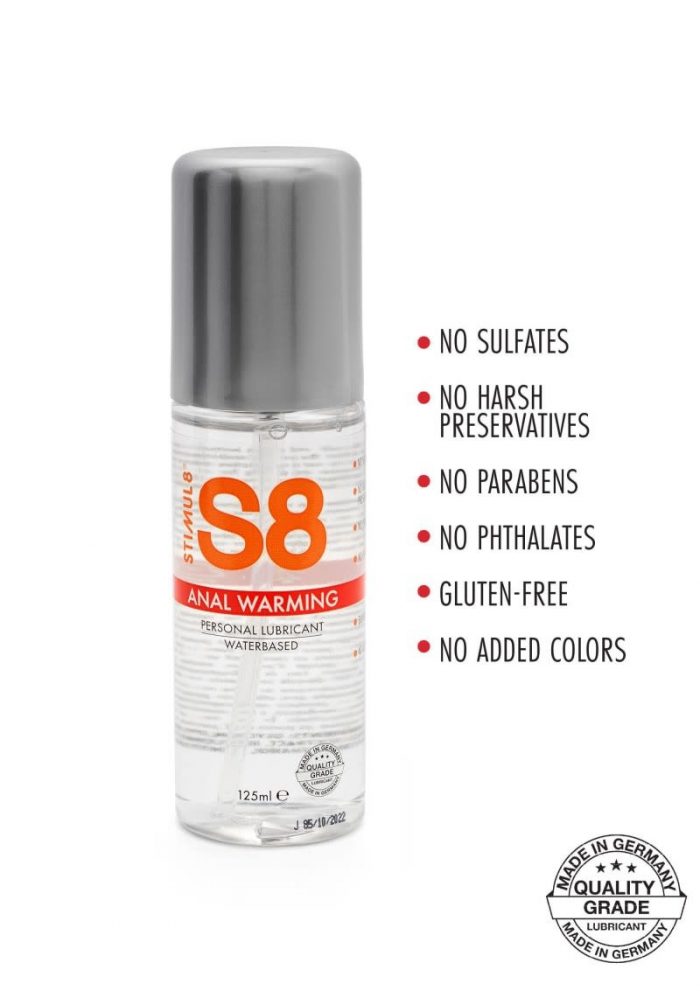 S8 Anal Warming Lubricant