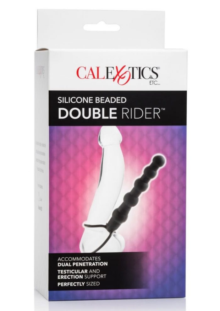 Silicone Beaded Double Rider - Dubbele penetratie beads