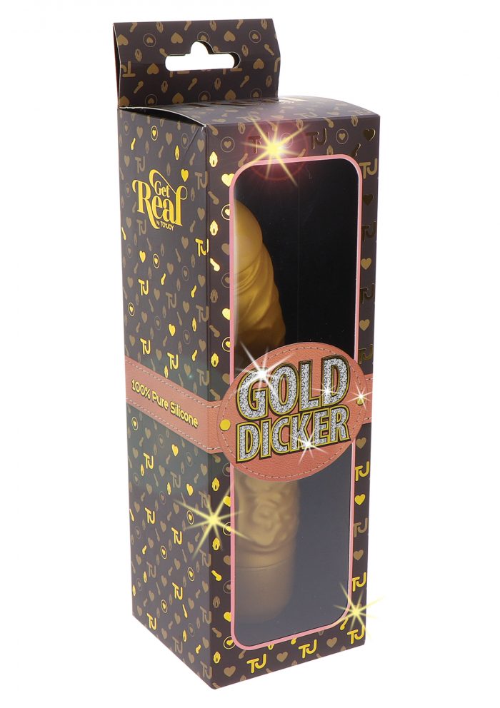 Gold Dicker - Gouden Penis Vibrator