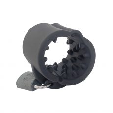 Cruncher - Spiked Silicone Ball Stretcher met slot