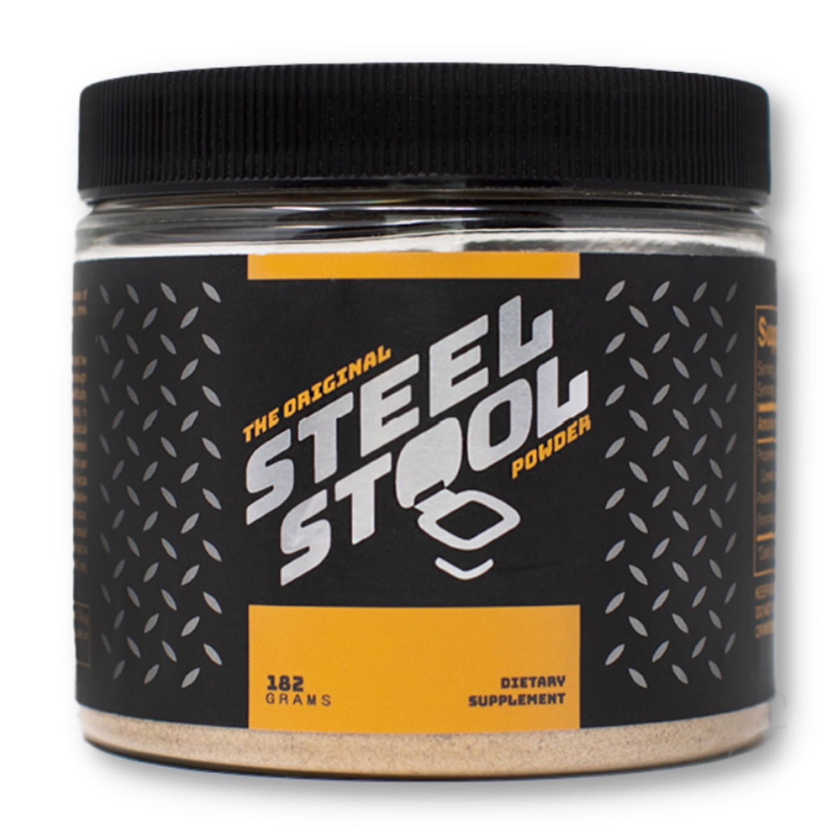 Image of Steel Stool Powder - 100% natuurlijke vezels