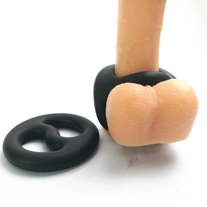 Yin-Yang - cock and ball duo ring