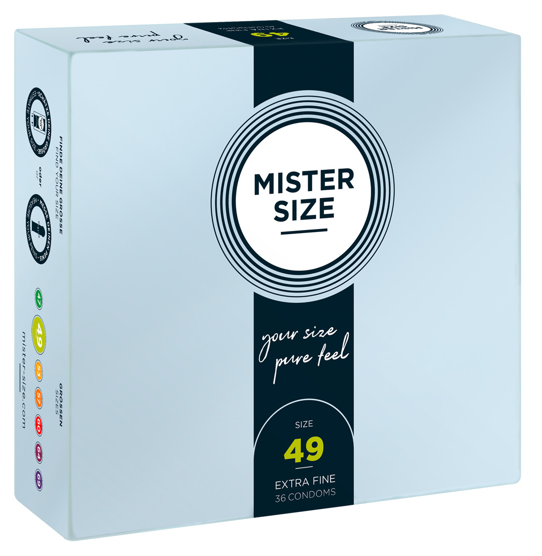 Mister Size 49 mm - kleinere condooms 36 stuks