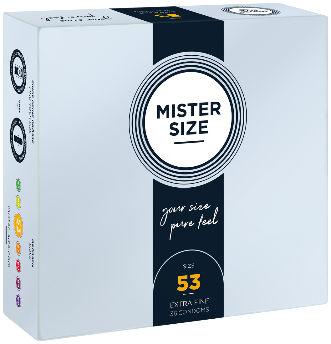 Mister Size condooms - 53 mm 36 stuks