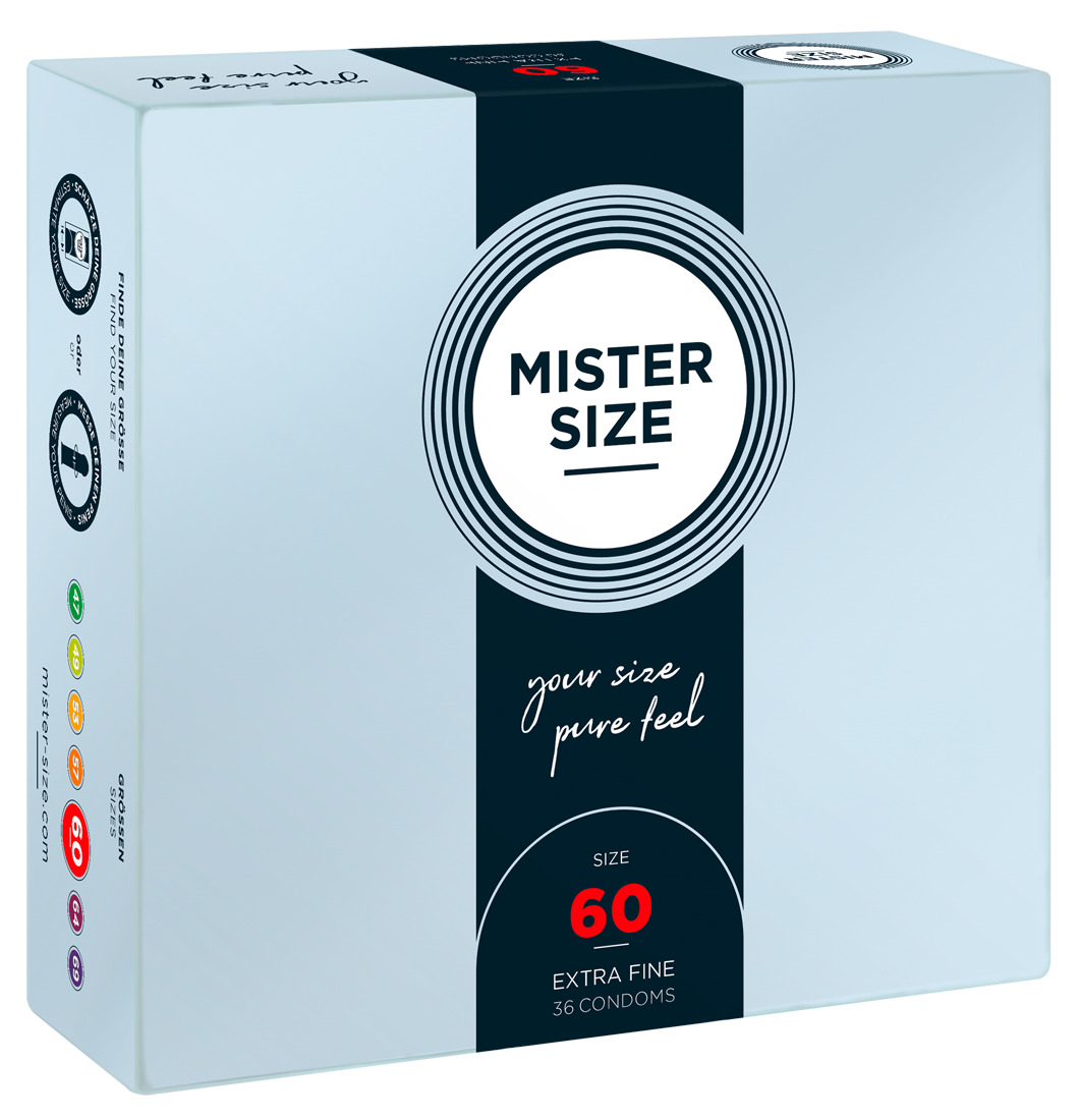 Mister Size condooms - 60 mm 36 stuks