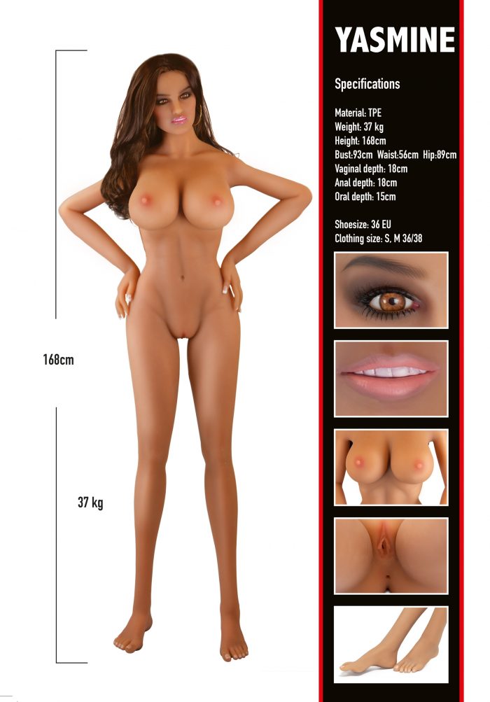 Yasmine - Real Doll van 1,68 m