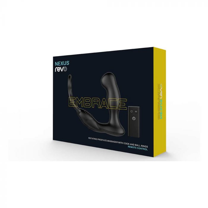 Nexus REVO EMBRACE roterende prostaatvibrator met cockring