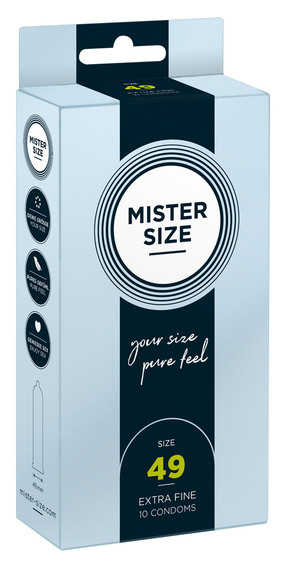 Mister Size 49 mm - kleinere condooms 10 stuks