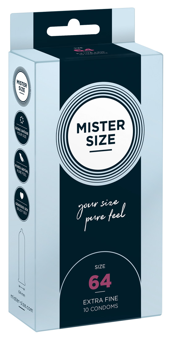 Mister Size condooms - 64 mm 10 stuks