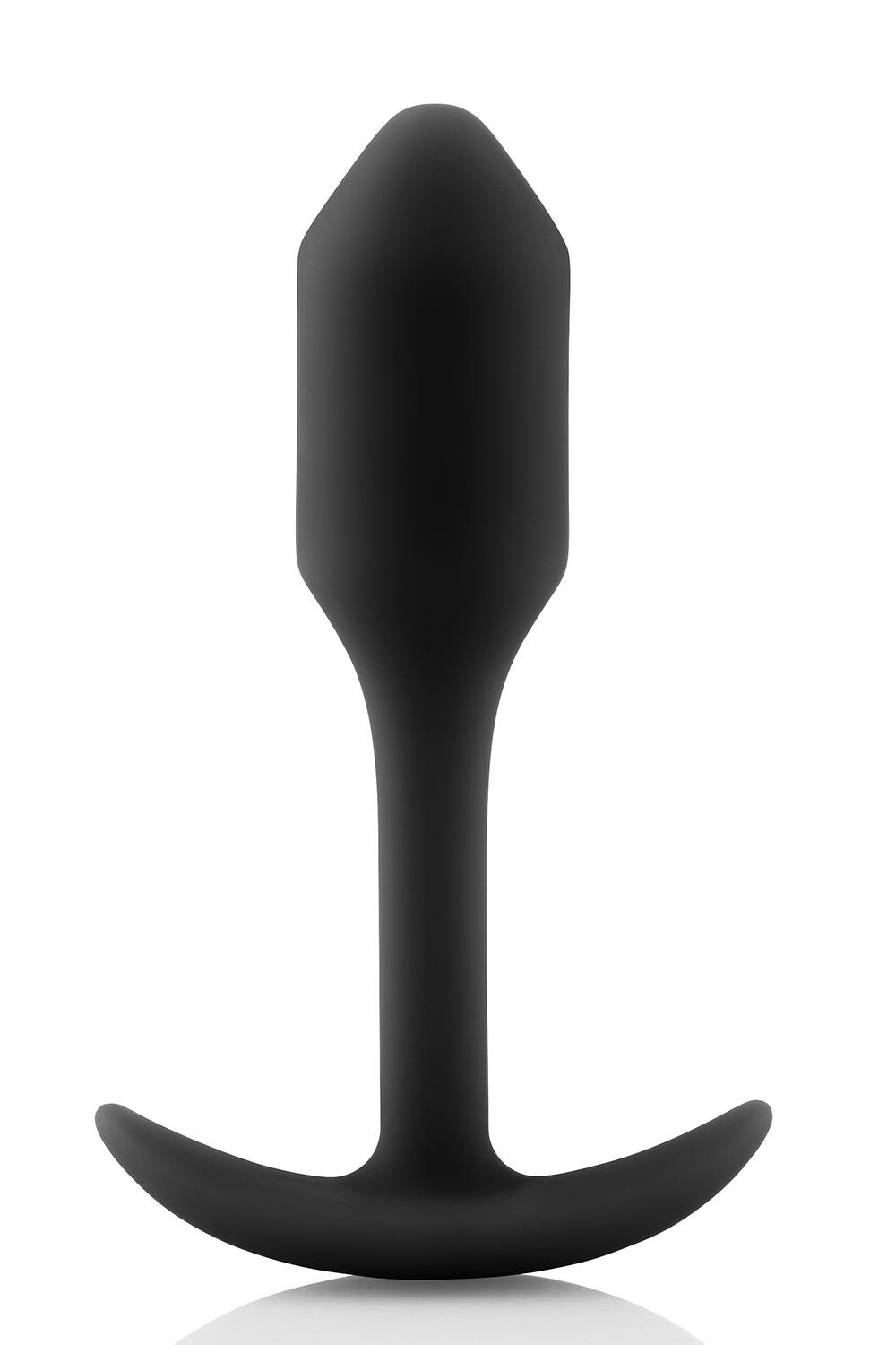B-Vibe Snug Plug 1 (small) Zwart
