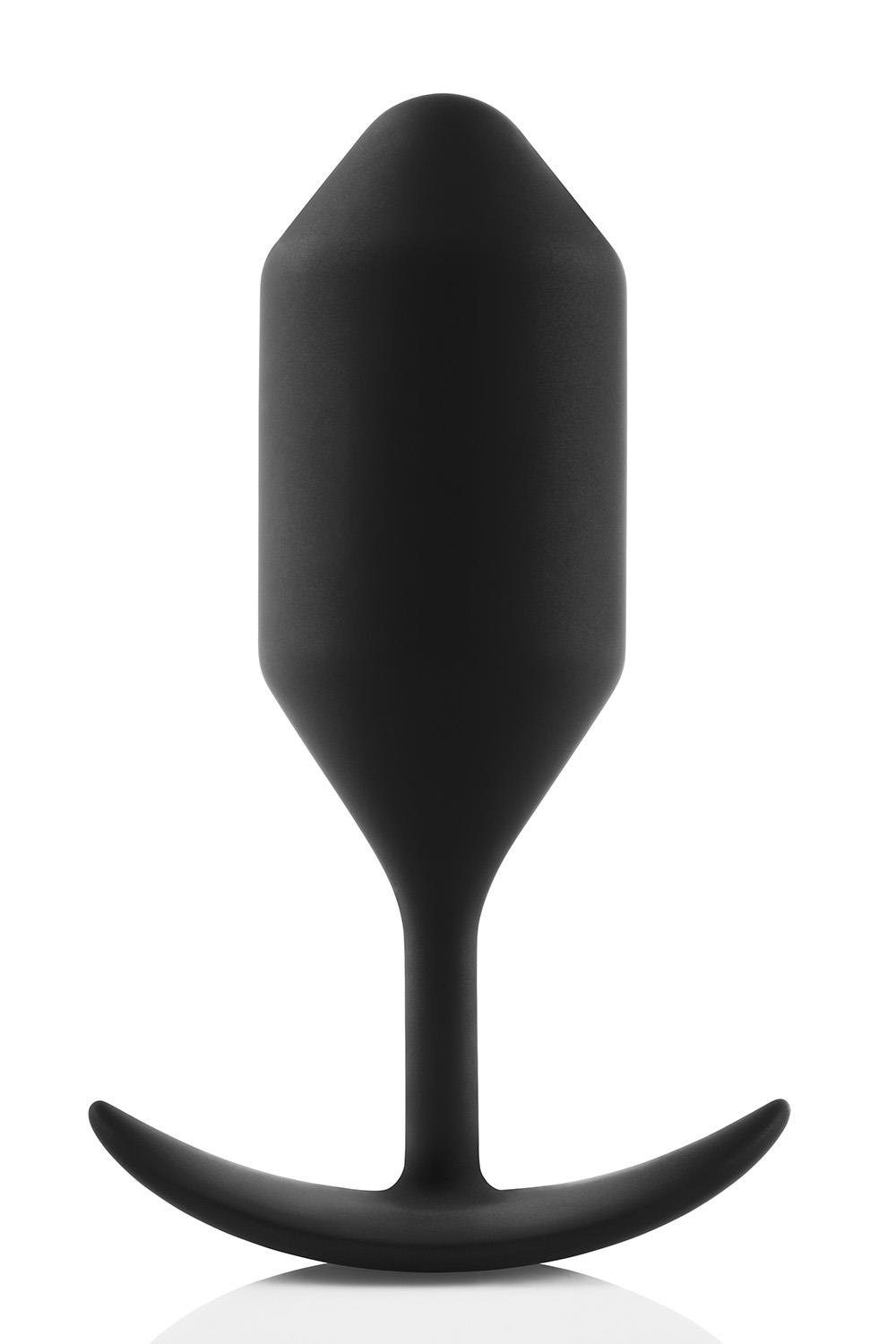 B-Vibe Snug Plug 4 (XL) - zwart