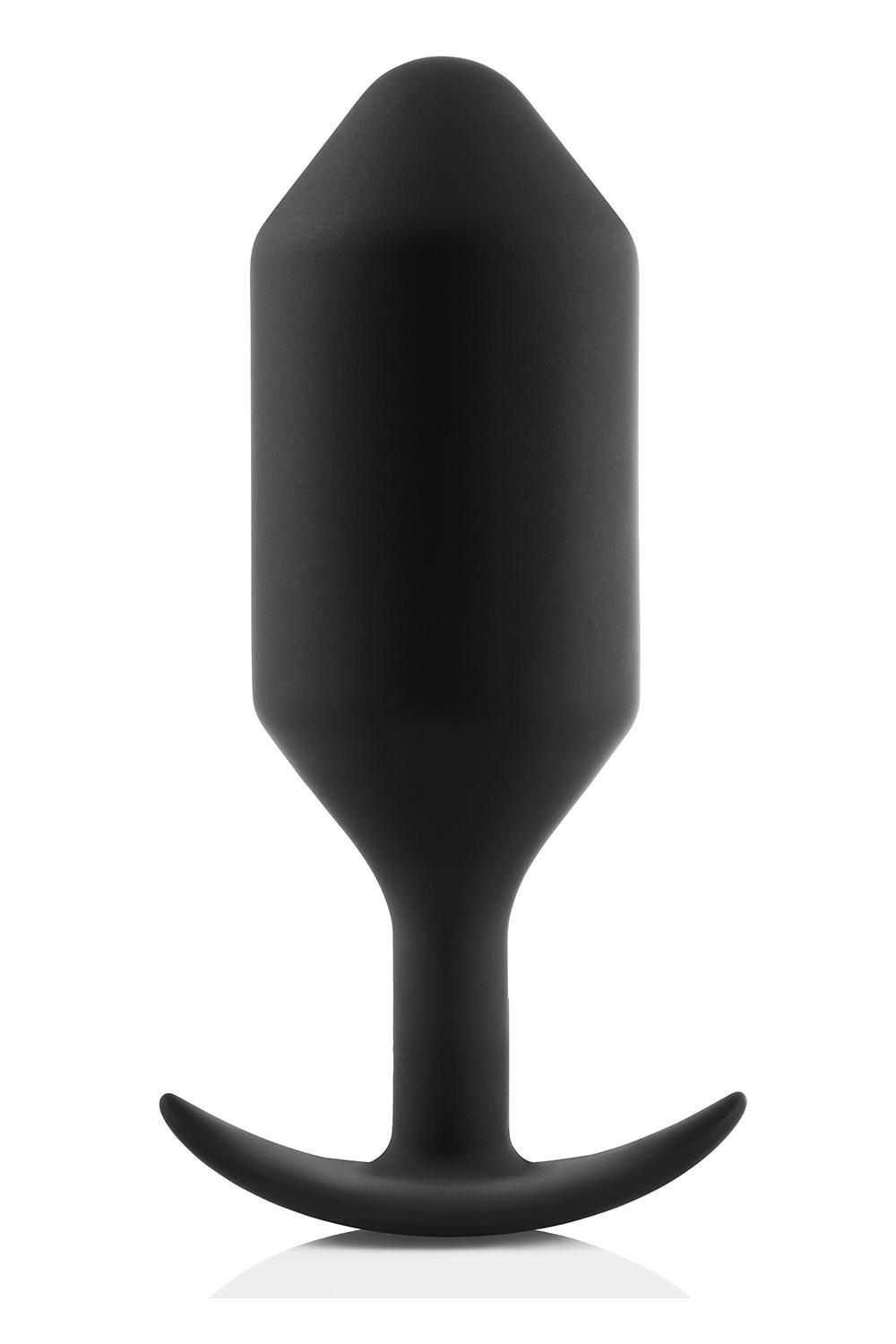 B-Vibe Snug Plug 6 (3XL) - zwart