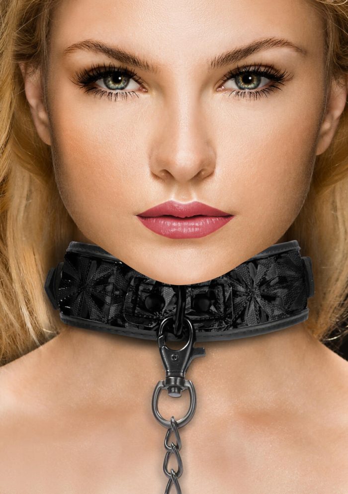 Luxueuze Halsband met Lijn