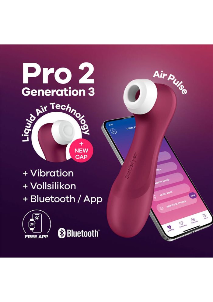 Satisfyer Pro 2 - Generation 3 + vibration + app